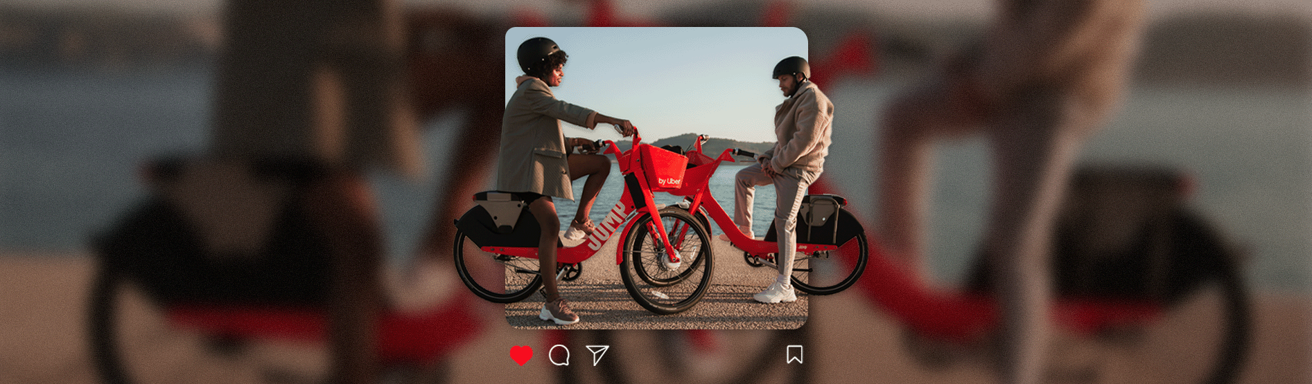 JUMP by UBER, COM A PEDALADA DA SA365